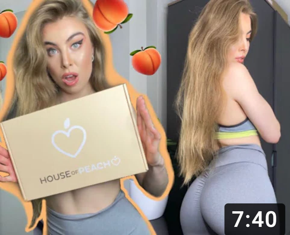 House of peach leggings review
