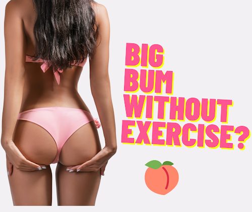 big bum with exercise
