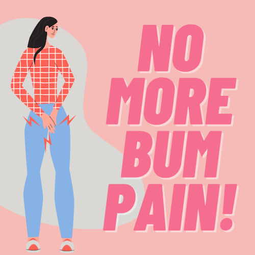 bum pain after cycling